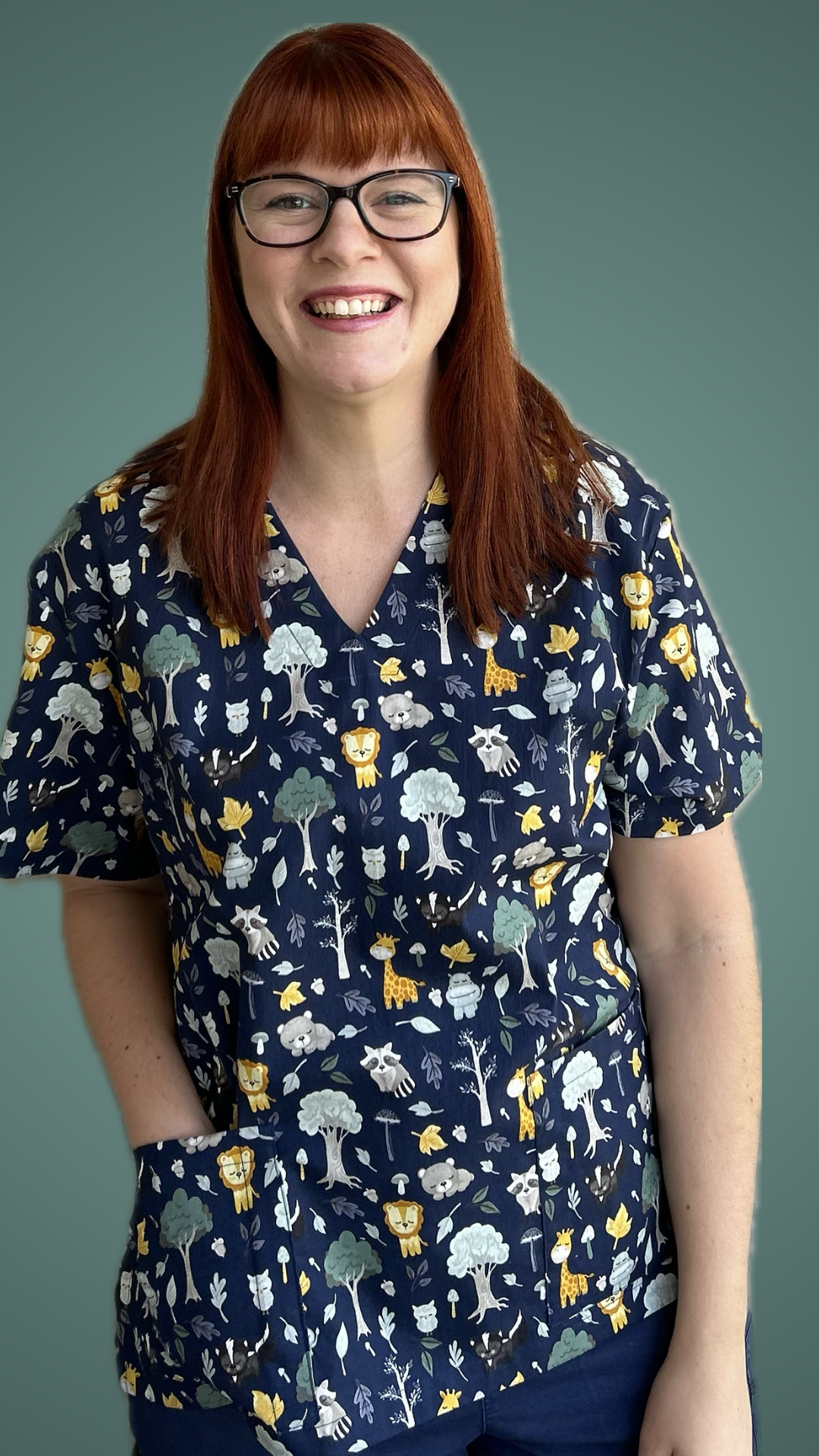 Animals and insect scrub tops