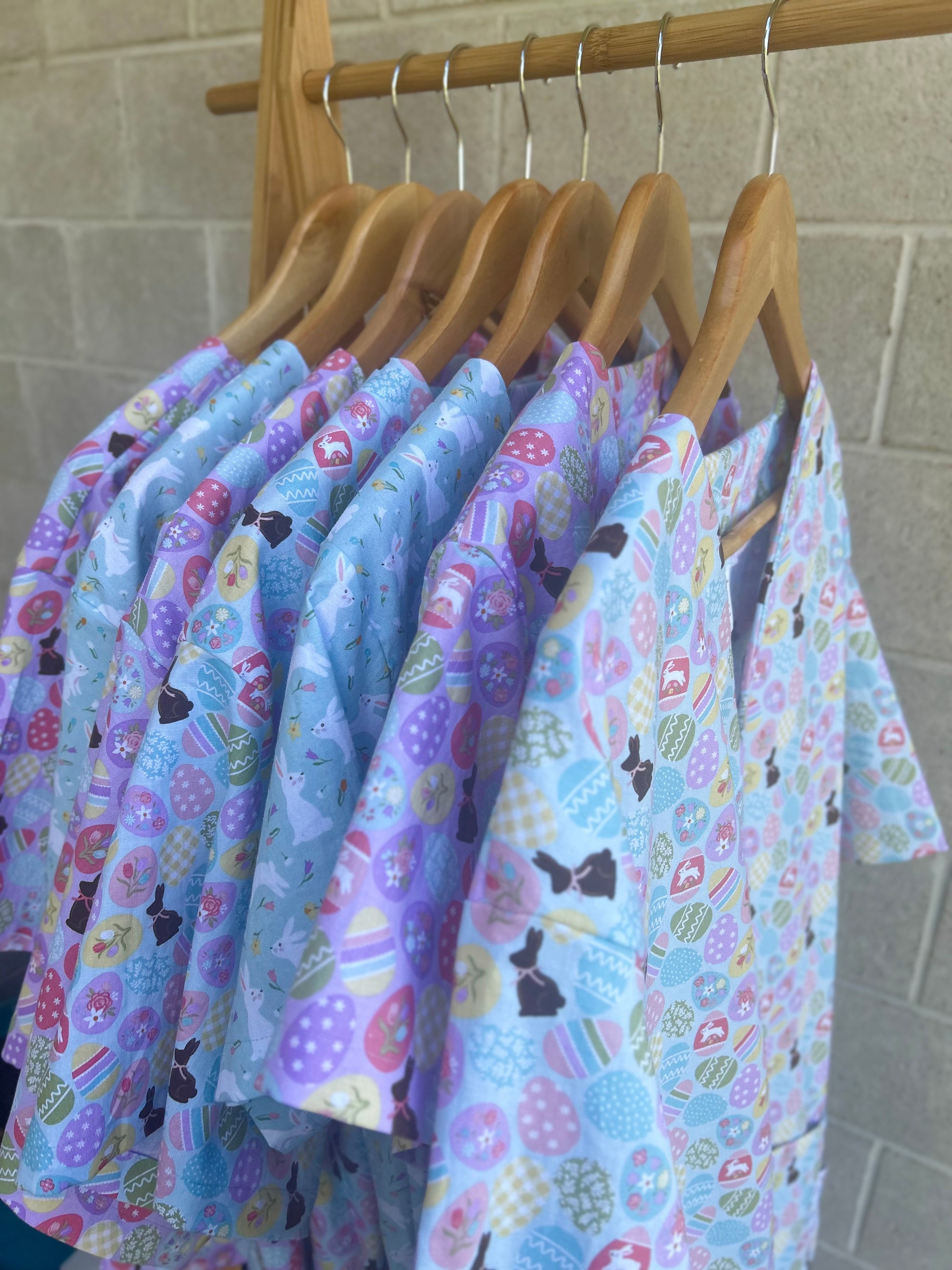 Easter Scrub Tops