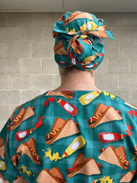 Bunnings Snag Scrub Cap (for long hair)