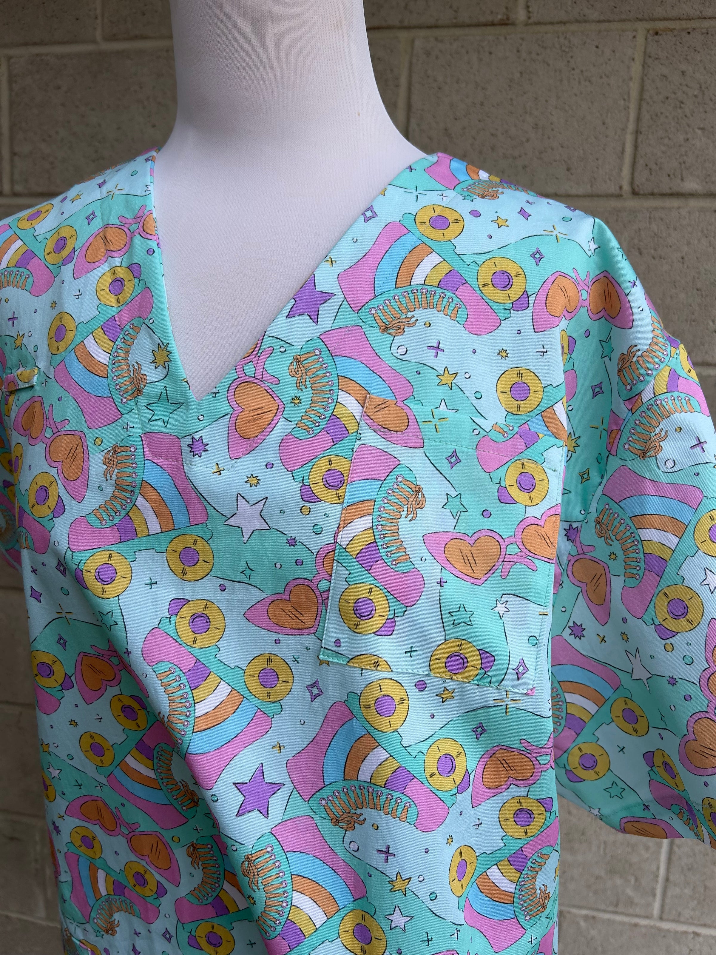 Retro Skates Scrub Set (Pre-order)
