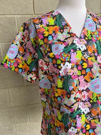 80’s Mash up Scrub Top (Pre-order)