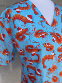 Christmas Prawns Scrub Set (Pre-order)