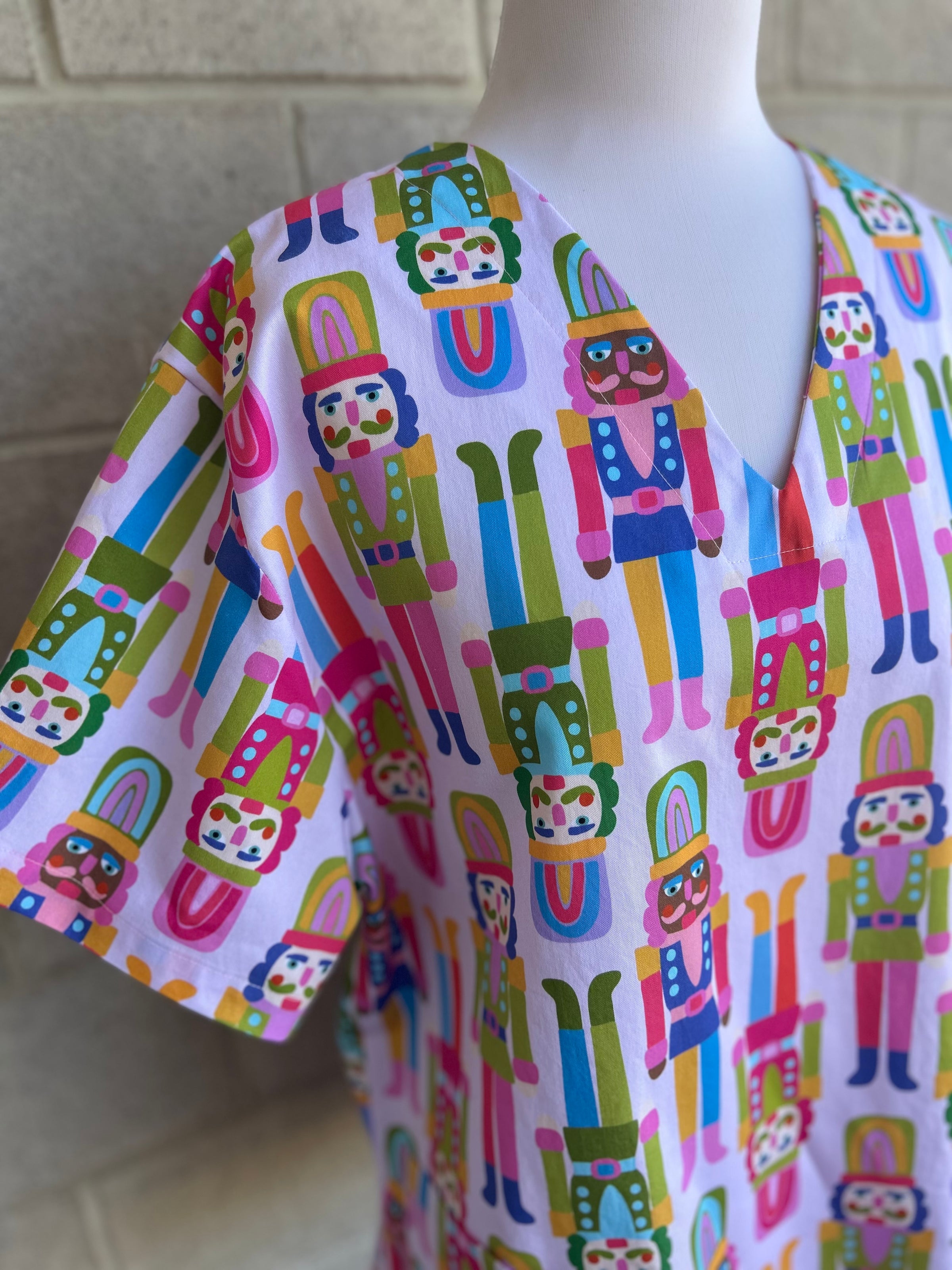 Nutty so Bright Scrub Top