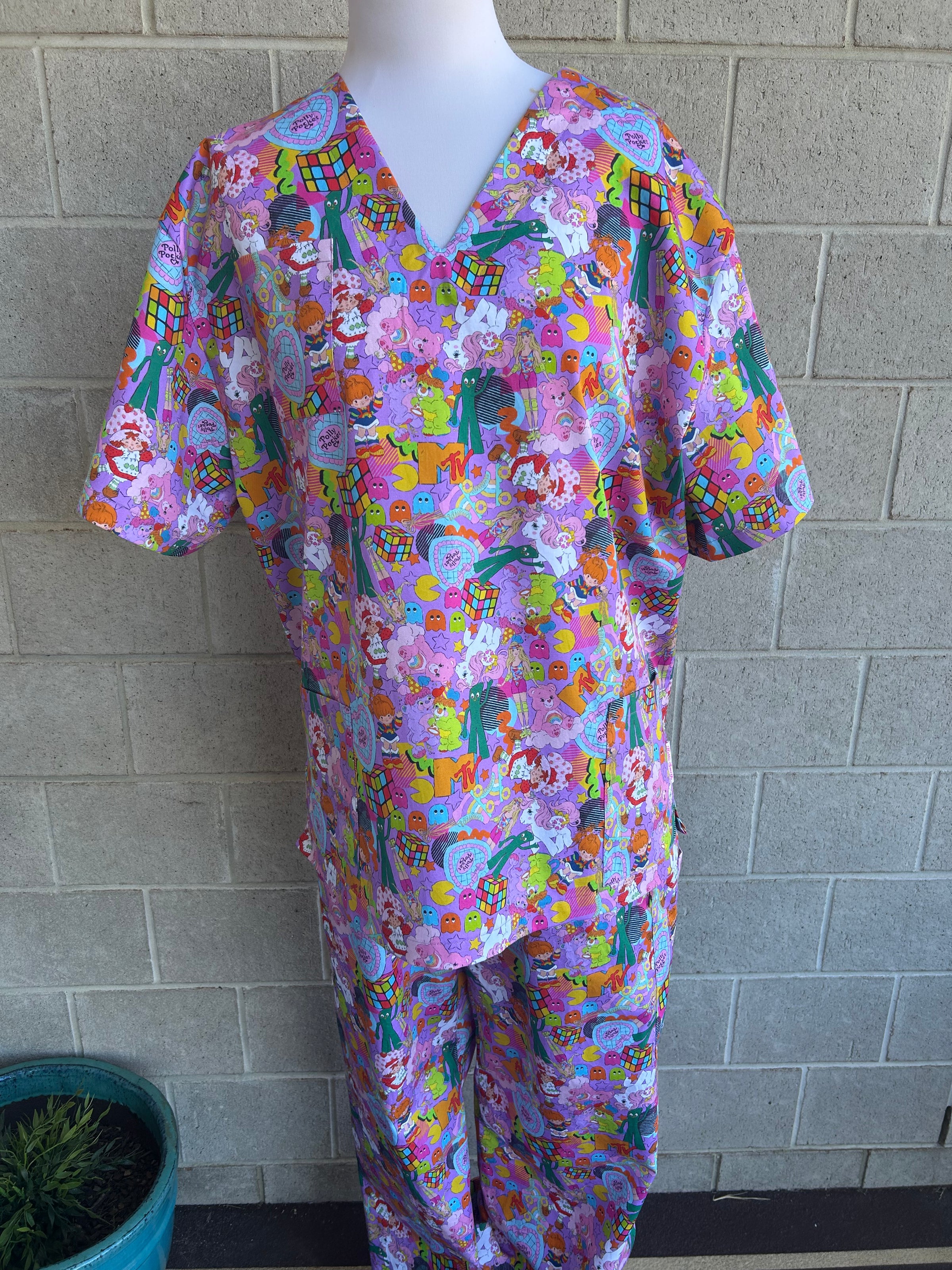 80’s Mash up Scrub Set (Pre-order)