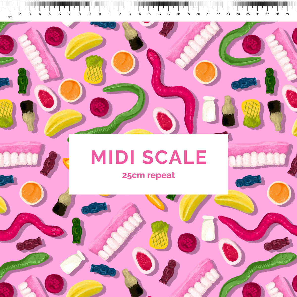 Party Mix scrub top (June Pre-order)