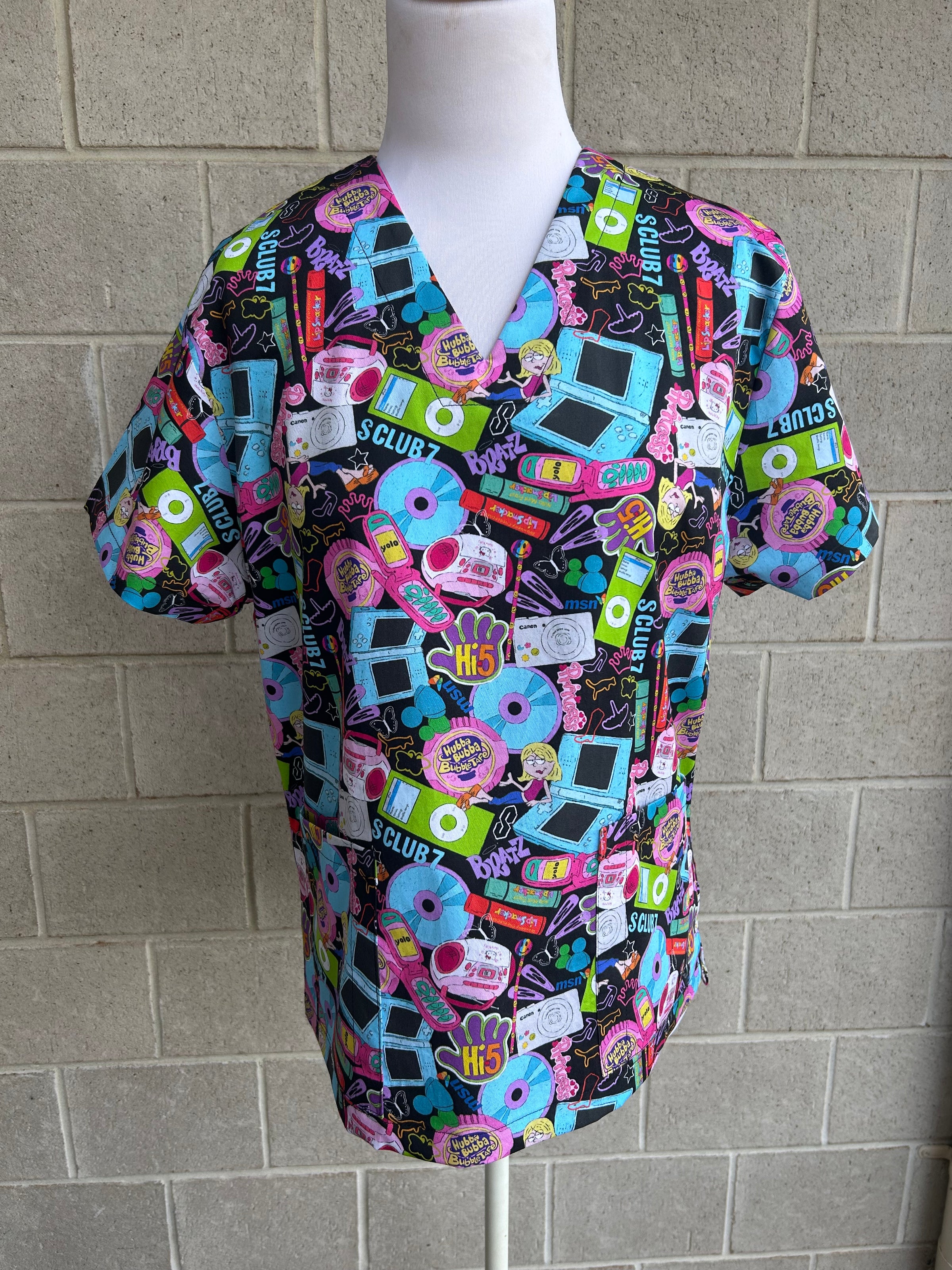 00’s Mash up Scrub Top (Pre-order)