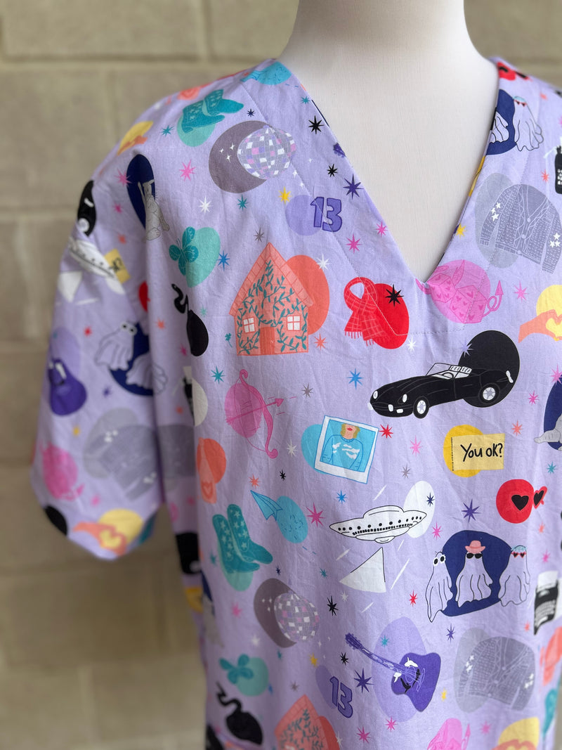 Eras scrub top (April pre-order)