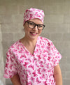 Butterfly scrub top (2 colour options)