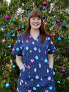 Swiftmas scrub top