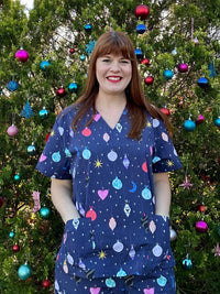 Swiftmas scrub top