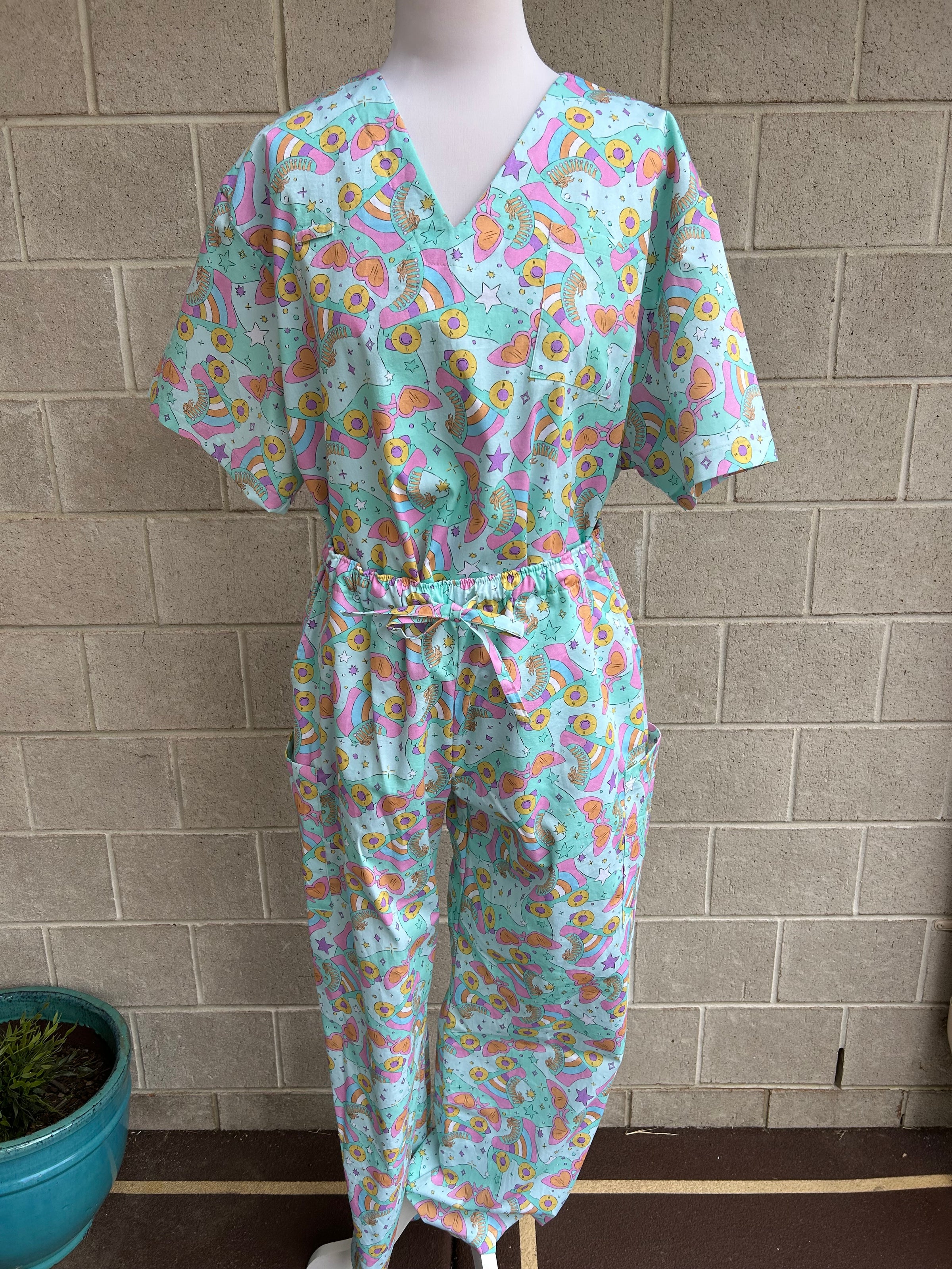 Retro Skates Scrub Set (Pre-order)
