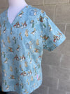 Peter Rabbit Scrub top