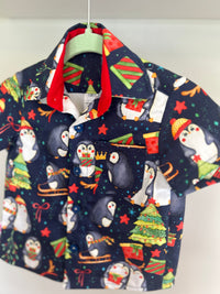 Christmas penguin shirt