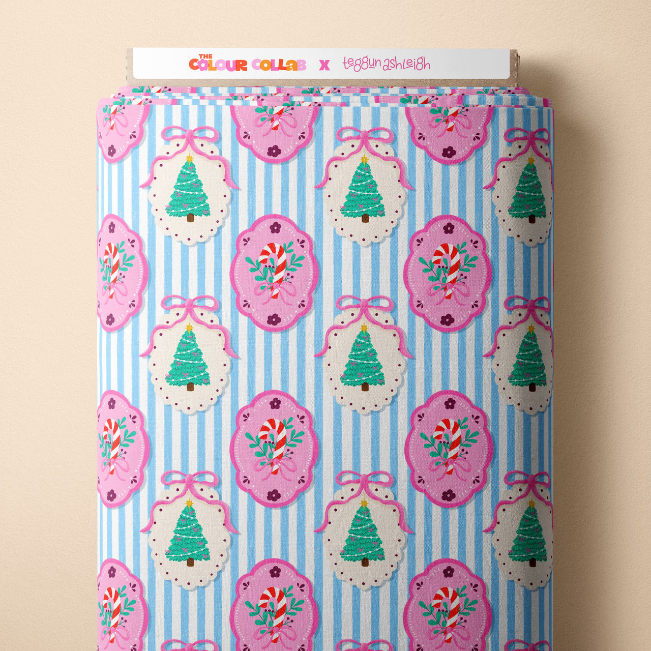 Christmas Wall Hangings Scrub Top (Pre-order)