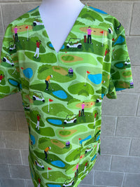 Hole in one Scrub Top (Pre-order)