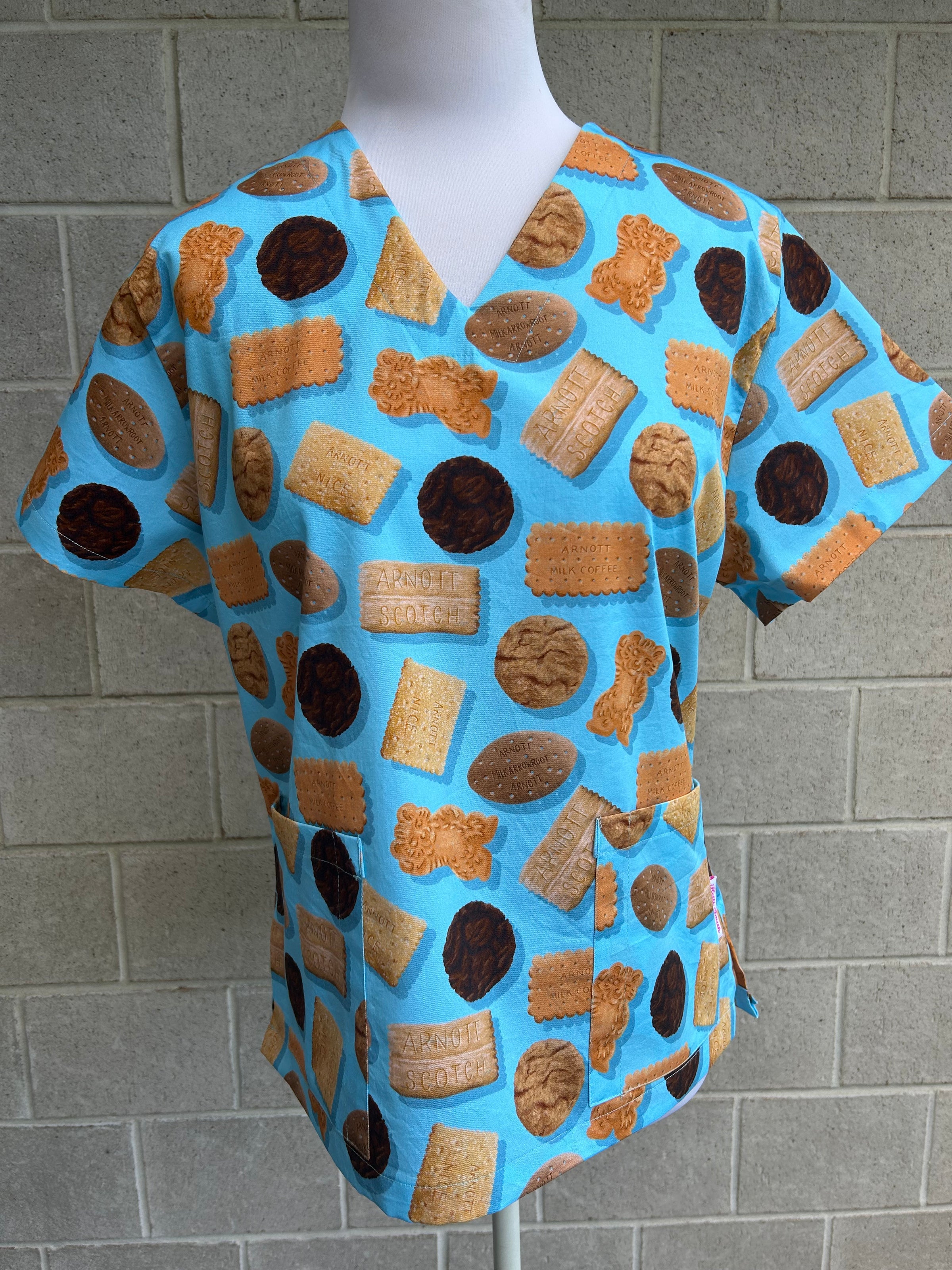 Biscuits variety pack Scrub Top (Pre-order)