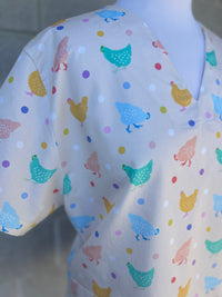 Hen Frolic Scrub Set (Pre-order)