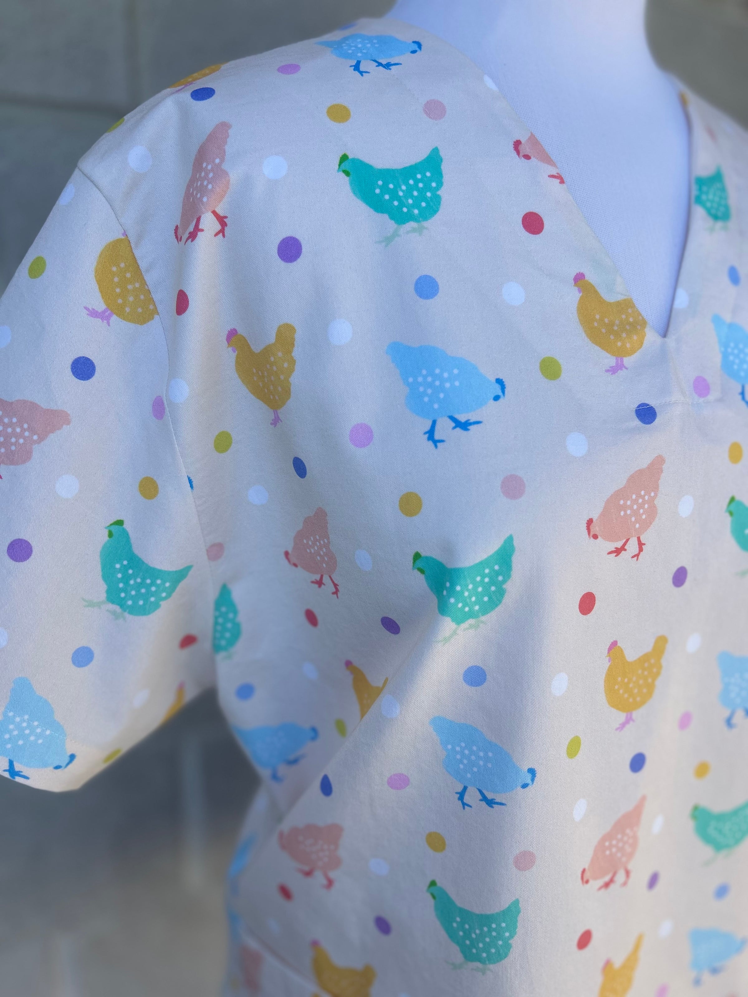 Hen Frolic Scrub Set (Pre-order)