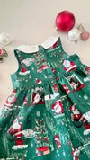 Green Santa Romper