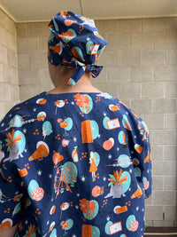 Showgirl Scrub Cap (for long hair)