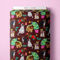 Christmas Dogs Scrub Top (Pre-order)
