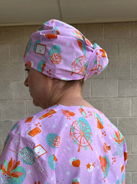 Showgirl Scrub Cap (for long hair)