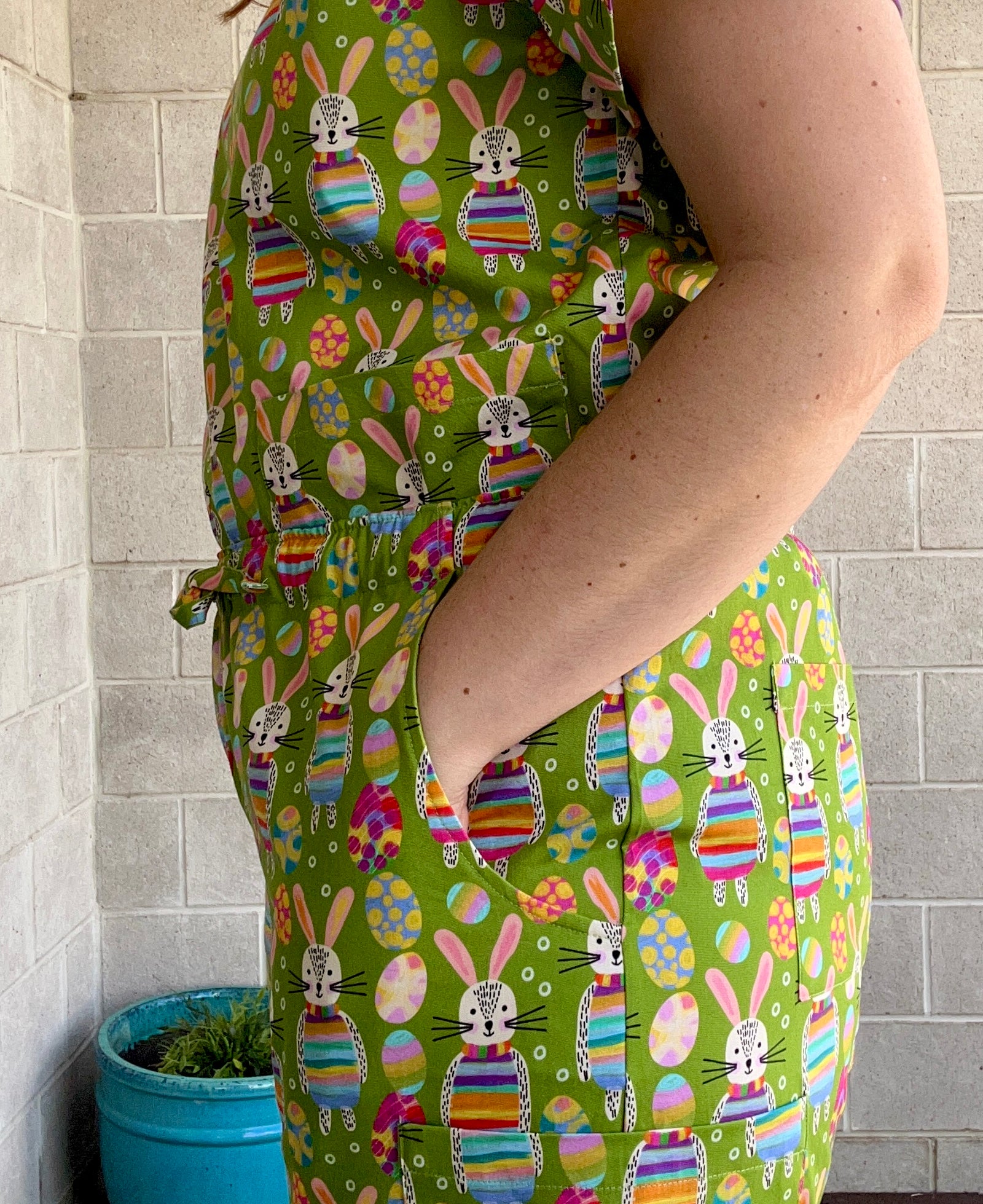 Jubilant Bunnies Egg hunt scrub Set