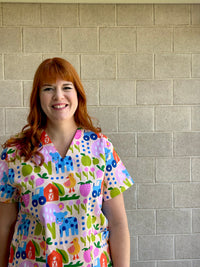 Little Moo Scrub Top (Pre-order)