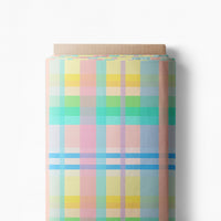 Blissful Plaid Scrub Top (Pre-order)