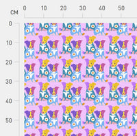 Collie Cute Taffy Scrub Top (Pre-order)