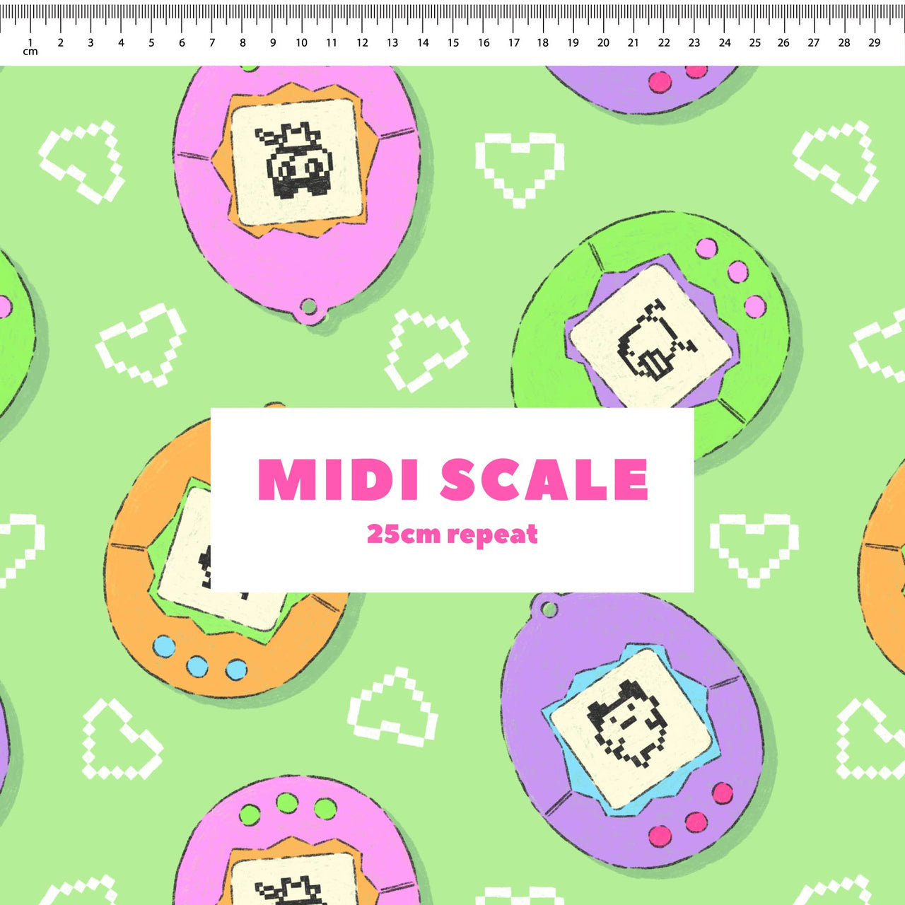 Tamagotchi Scrub Top (Pre-order)