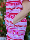 Wrapped in Ribbons Scrub Set