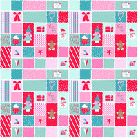Christmas Quilt Scrub Set (October Pre-order)
