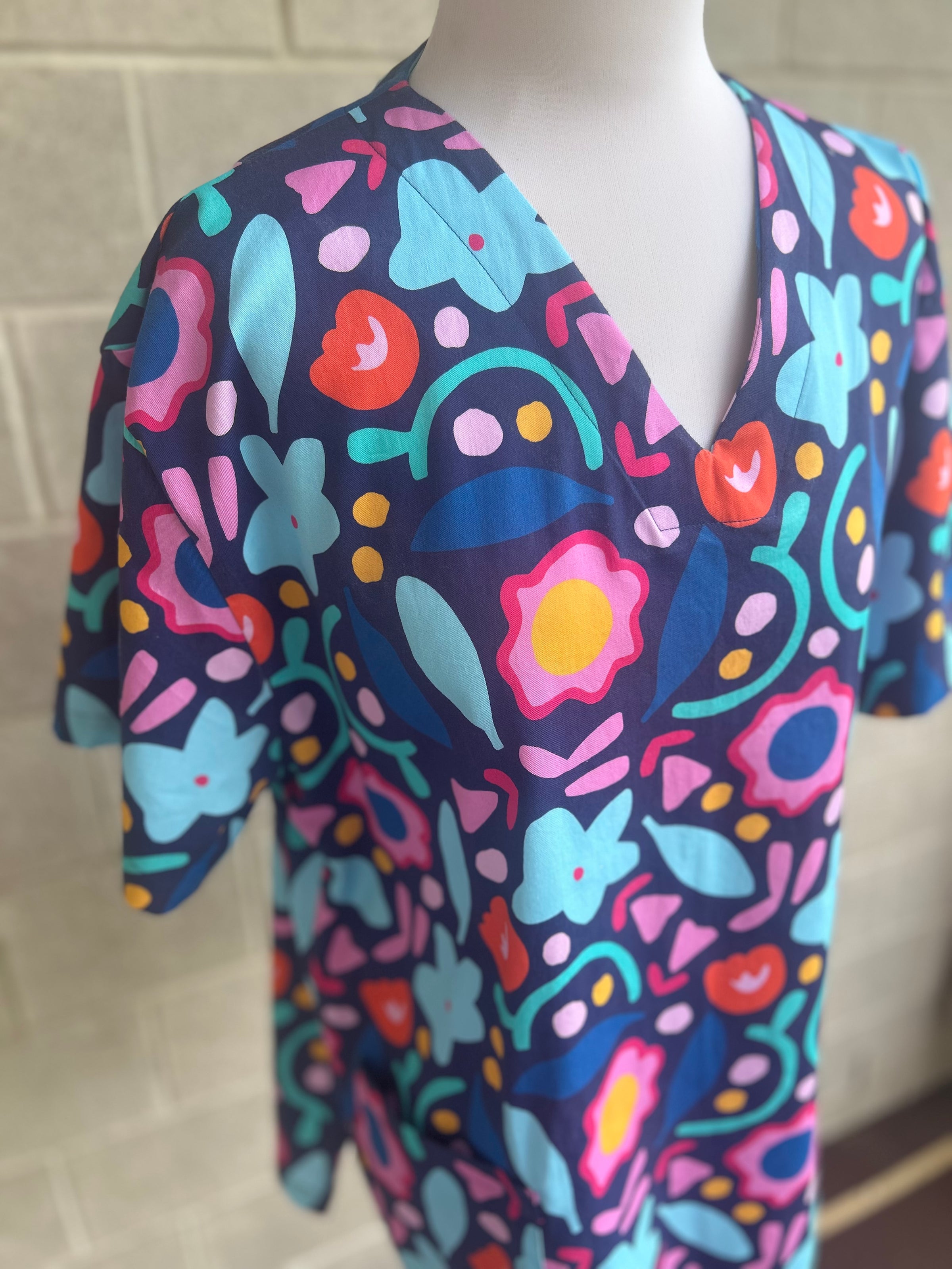 Over under up Scrub Top (Pre-order)