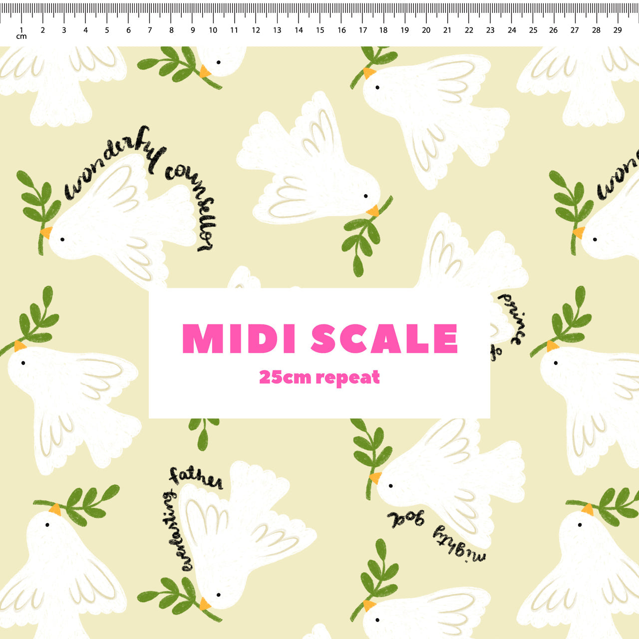 Prince of Peace Scrub Top (Pre-order)