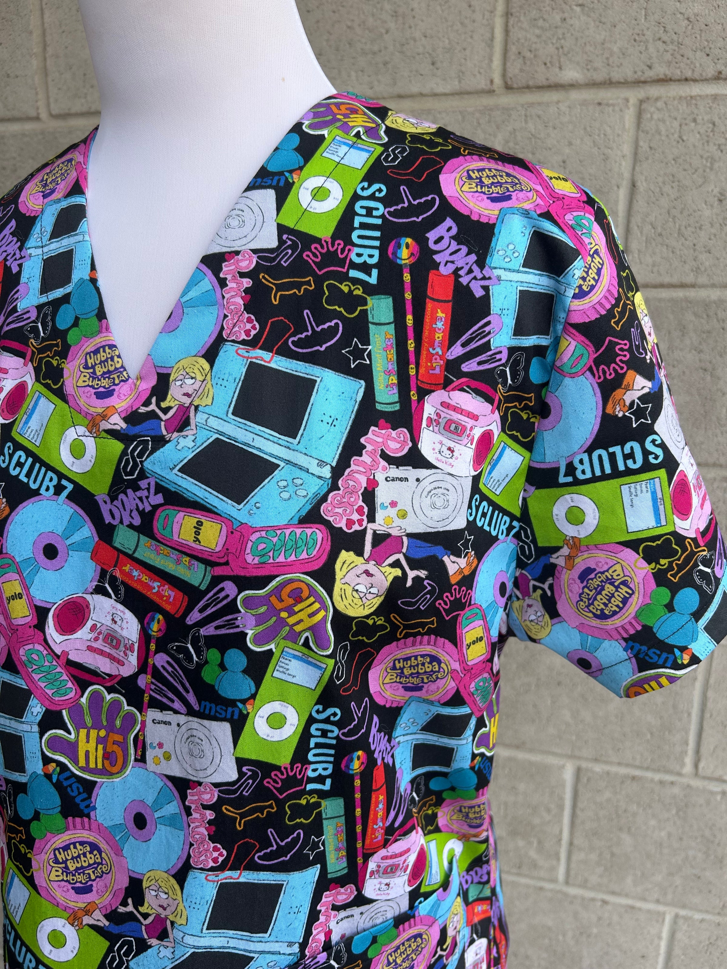 00’s Mash up Scrub Top (Pre-order)