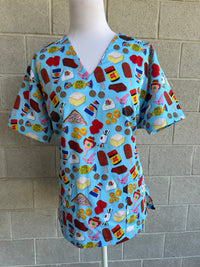 Aussie Favourites Scrub Top (Pre-order)