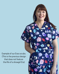 Eras Scrub Top (Pre-order)