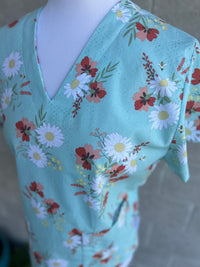 Sunshine and sweet tea scrub top