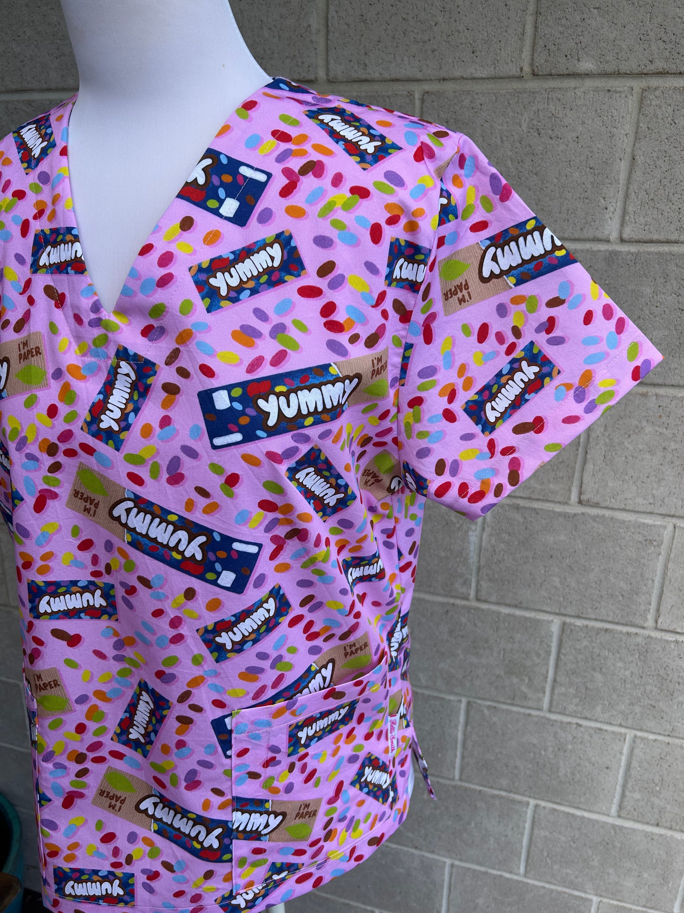 Smarties Scrub Top (Pre-order)