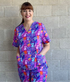 Koala Dancer Scrub Top (one left: size XS or S only)