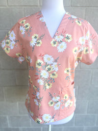 Sunshine and sweet tea scrub top