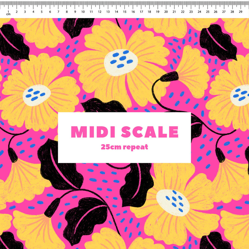 Saskia Florals Pink Scrub Set (Pre-order)