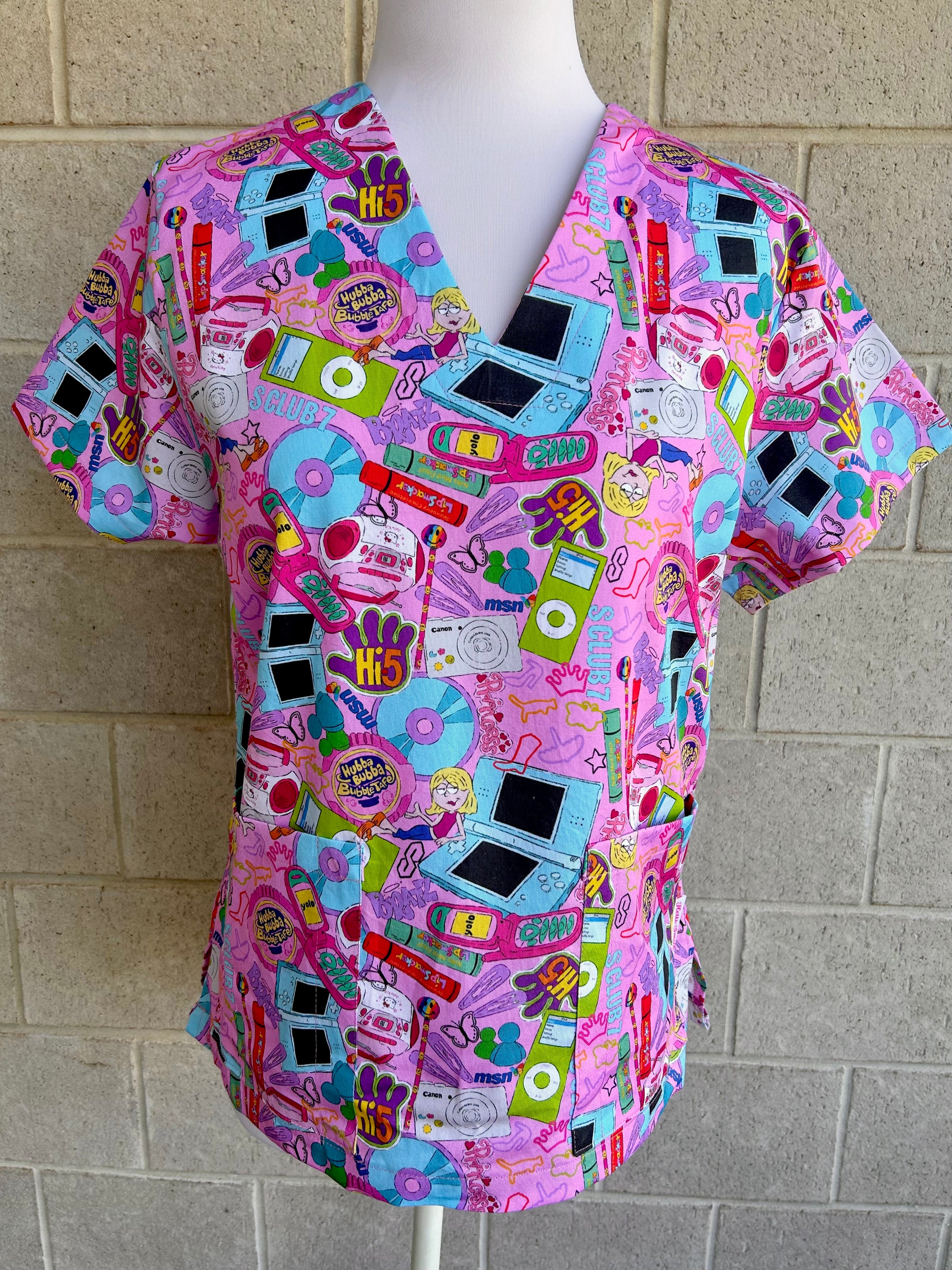 00’s Mash up Scrub Top (Pre-order)