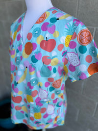 Fruit punch scrub top