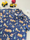 Christmas construction vehicles shirt