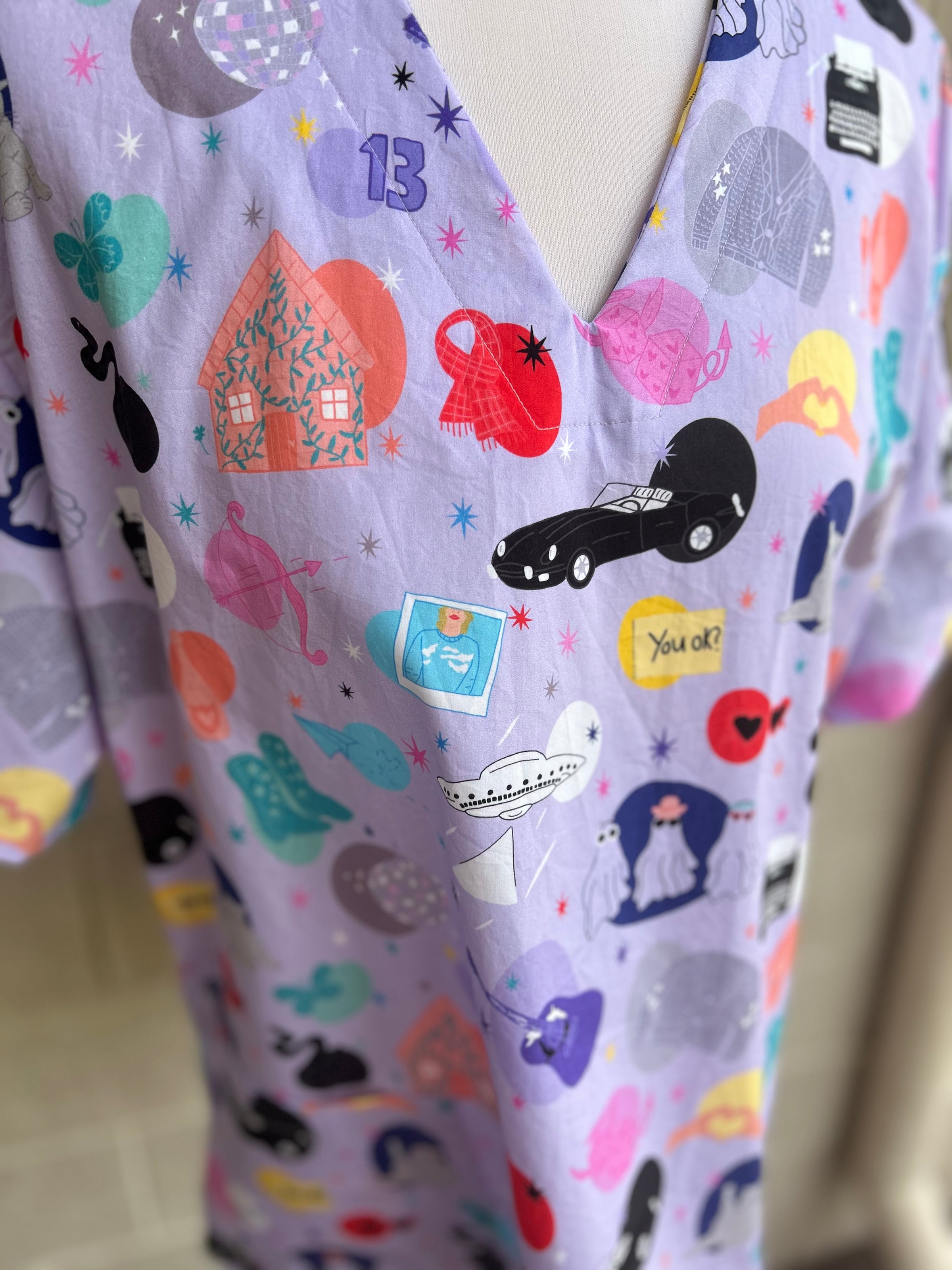 Eras scrub top (April pre-order)