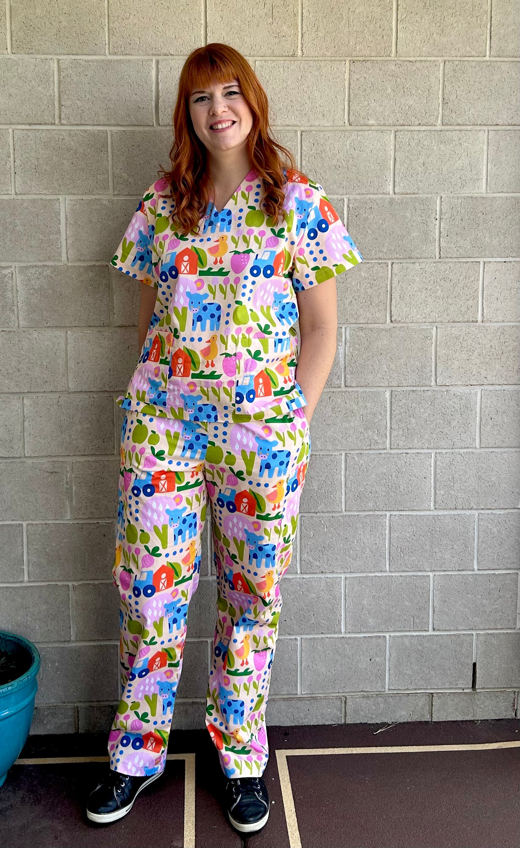 Little Moo Scrub Set (Pre-order)