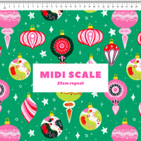 Christmas Baubles Scrub Set (Pre-order)
