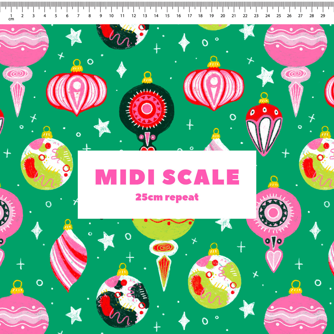 Christmas Baubles Scrub Set (Pre-order)